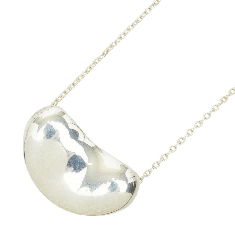 Tiffany Co Bean Necklace Silver TIFFANYCo